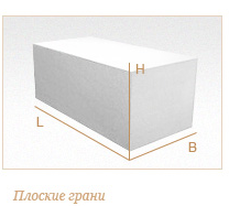 Газобетонный блок ГРАС D600, B3.5, 600x200x400 мм