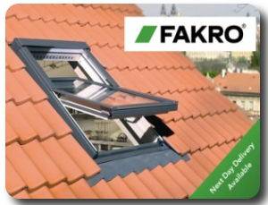 Деревянные мансардные окна среднеповоротные Fakro FTS-V U4  55*78