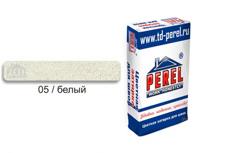 Затирка для швов PEREL RL 0405 белая, 25 кг