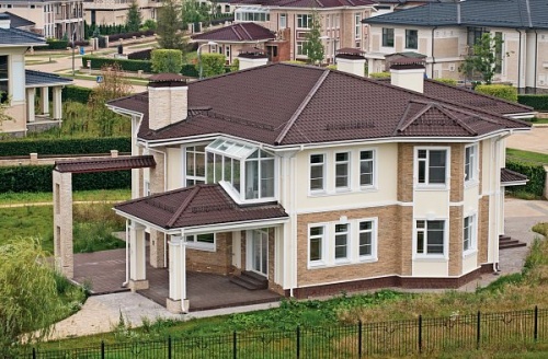 Керамическая черепица Erlus E58S, Бразильский коричневый