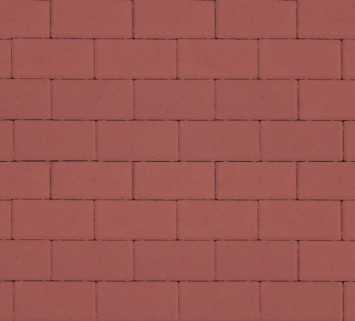 Плитка тротуарная ArtStein Прямоугольник красная,1.П6 100*200*60мм