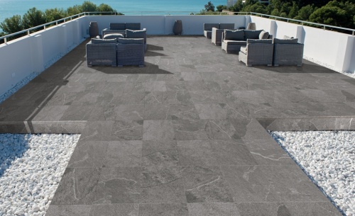 Ступень фронтальная Mykonos Dakota 315 Gris 333x333 мм